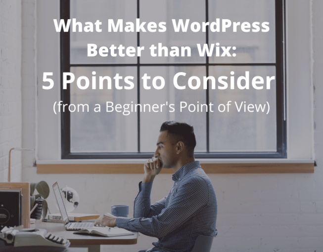 Wordpress better than wix
